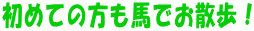 ���߂Ă̕����n�ł��U���I